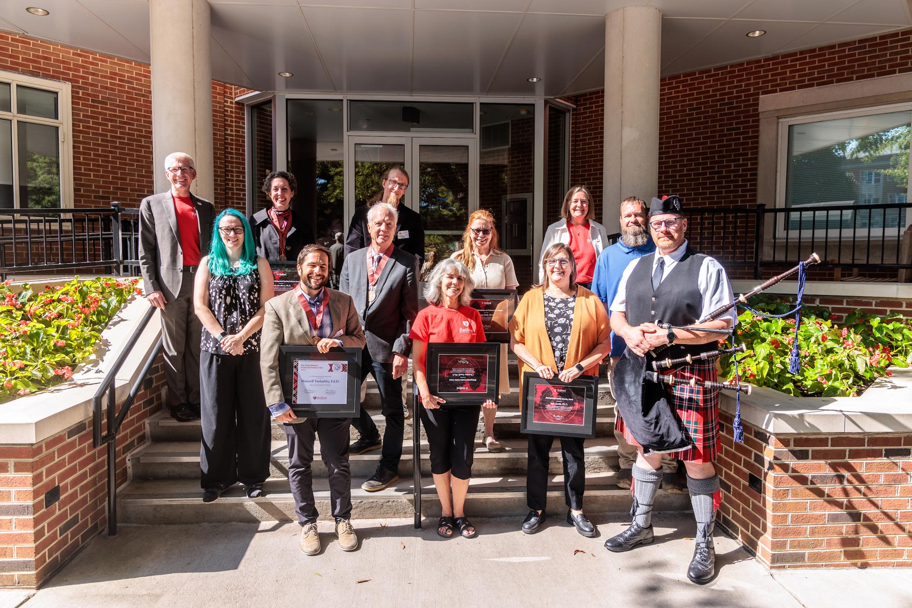 faculty and staff award winners