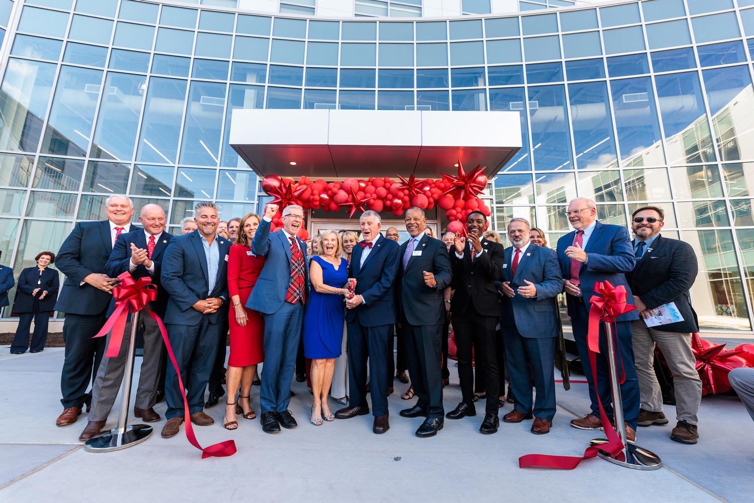 ribbon cutting of the Artis Center