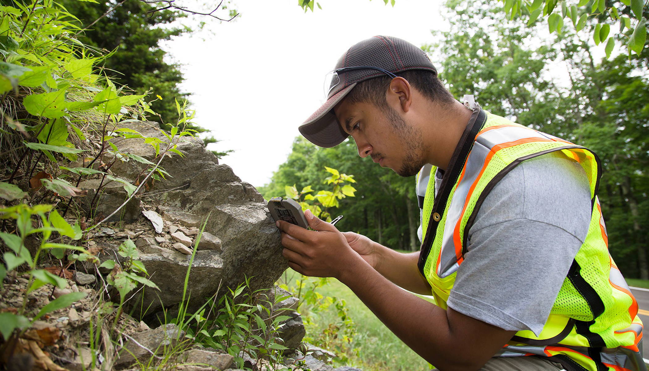 Geology student