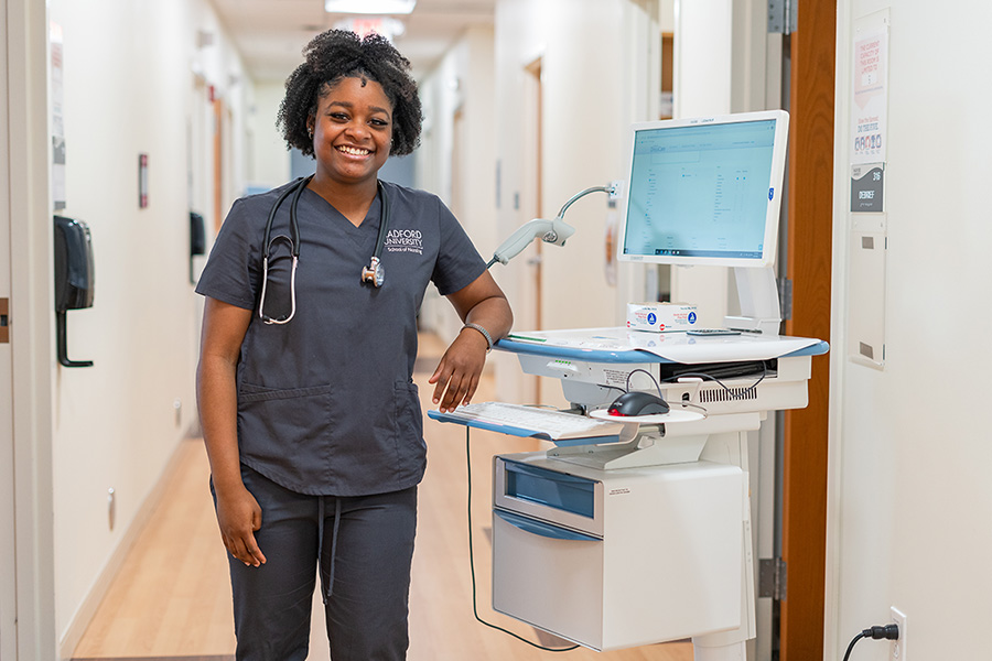 Nurse at Radford University