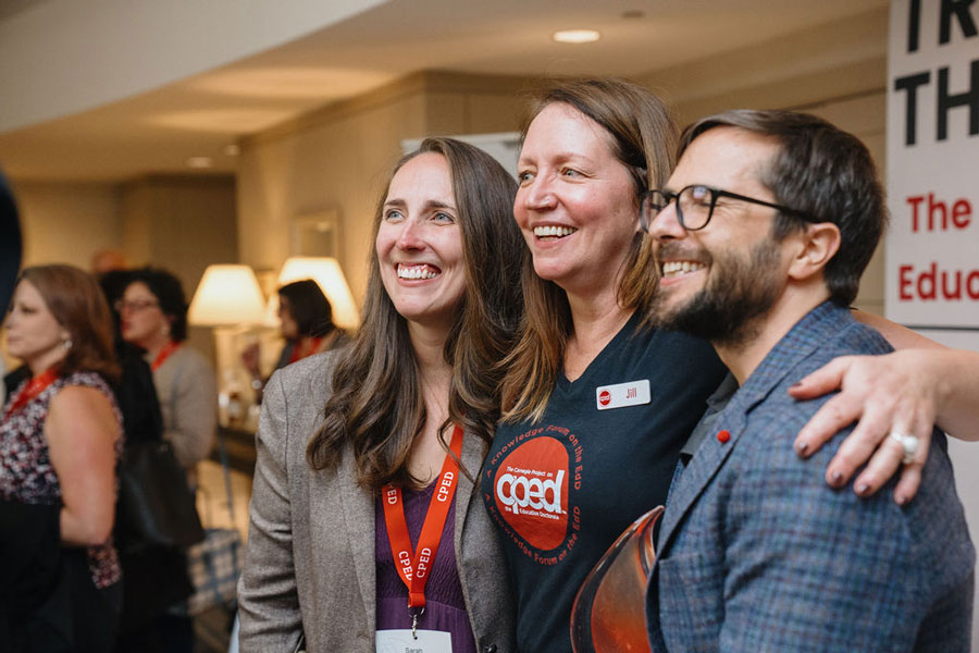 Radford faculty attend the Carnegie Project on the Education Doctorate in Philadelphia, Pennsylvania on Oct. 22.
