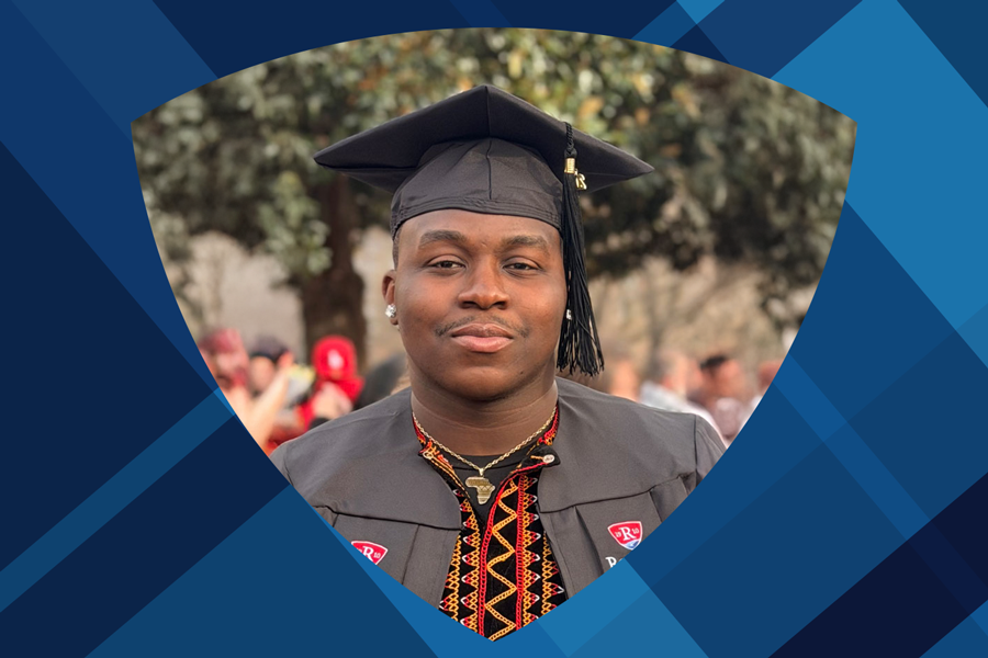 george zama at commencement