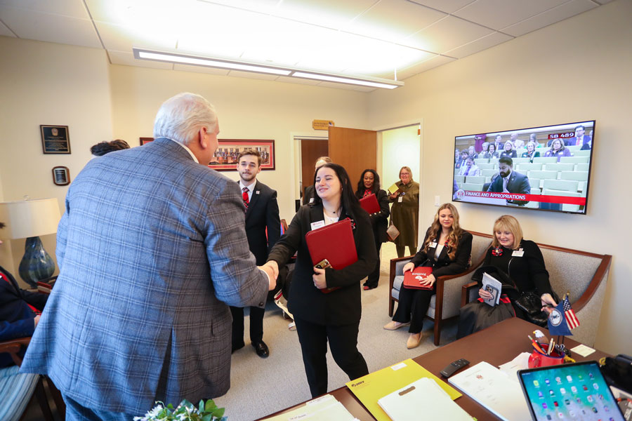 Students meet with Virginia lawmakers