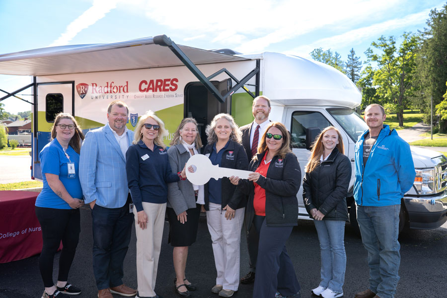 cares mobile health clinic event