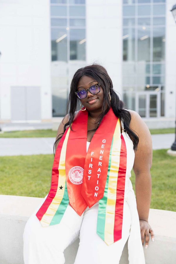 Loisy Frimpong graduation