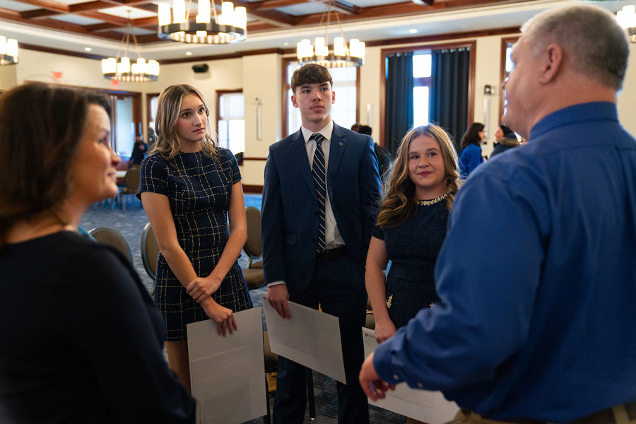 Students attend the Jobs for Virginia Ignite event at Radford University on Feb. 12, 2026.
