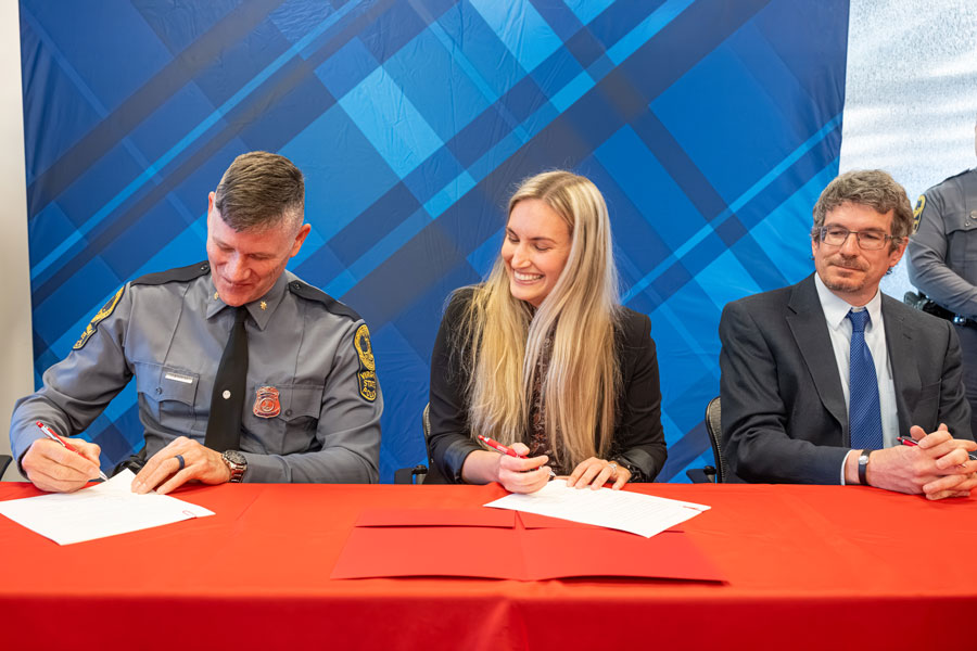 signing event