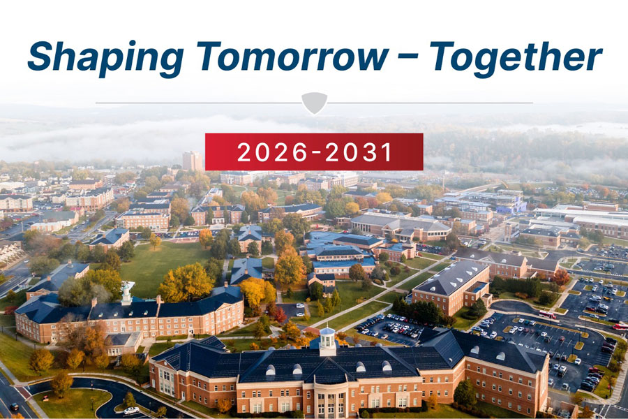 Strategic Plan cover image, campus