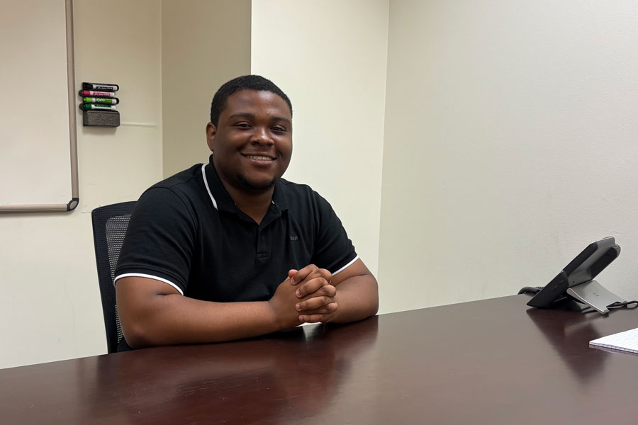 Junior accounting major Corohn Gregg